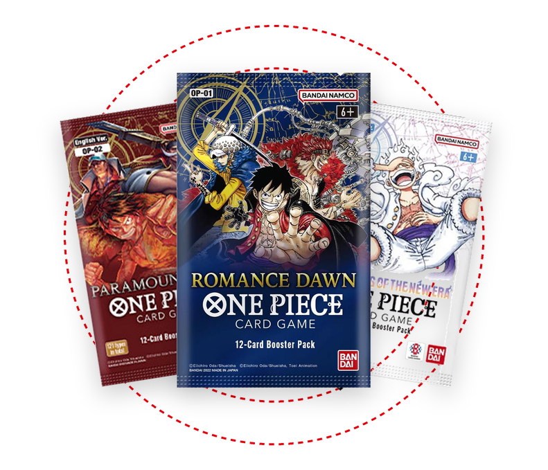 Sobres de One Piece Card Game