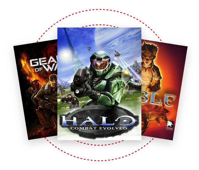 Carátulas de juegos de Xbox