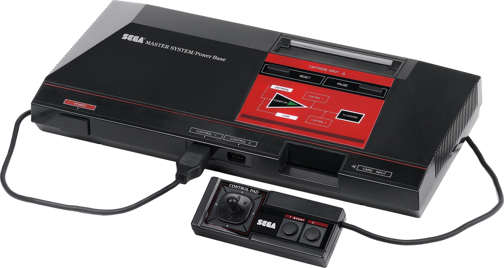 Consola SEGA Master System I con mando