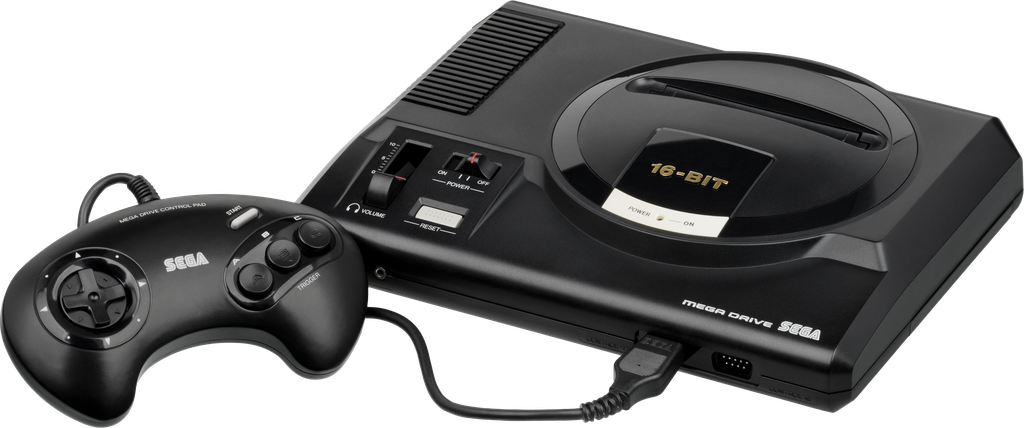 Consola SEGA Mega Drive 1 con mando
